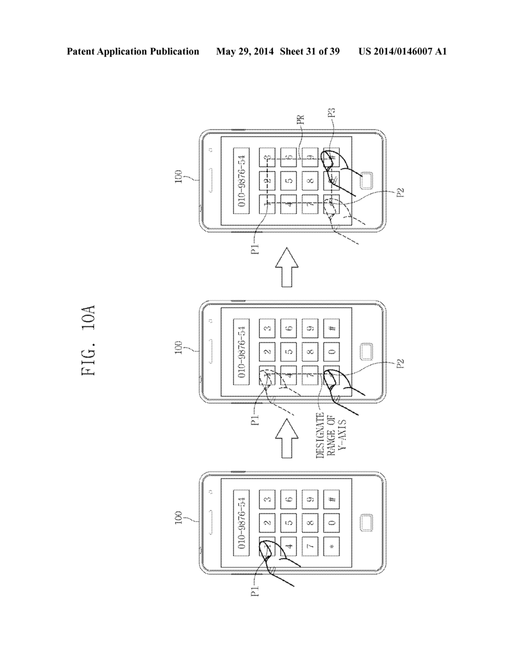 TOUCH-SENSING DISPLAY DEVICE AND DRIVING METHOD THEREOF - diagram, schematic, and image 32