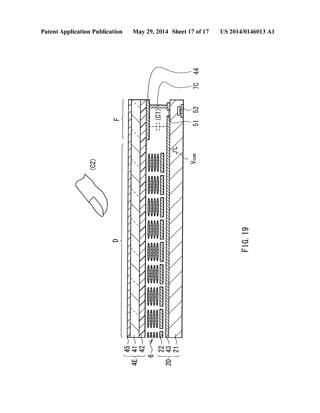 DISPLAY DEVICE WITH TOUCH SENSOR - diagram, schematic, and image 18