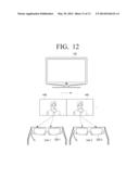 DISPLAY APPARATUS, METHOD FOR CONTROLLING THE DISPLAY APPARATUS, GLASSES     AND METHOD FOR CONTROLLING THE GLASSES diagram and image