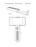 HANDLE FOR HANDHELD TERMINAL diagram and image