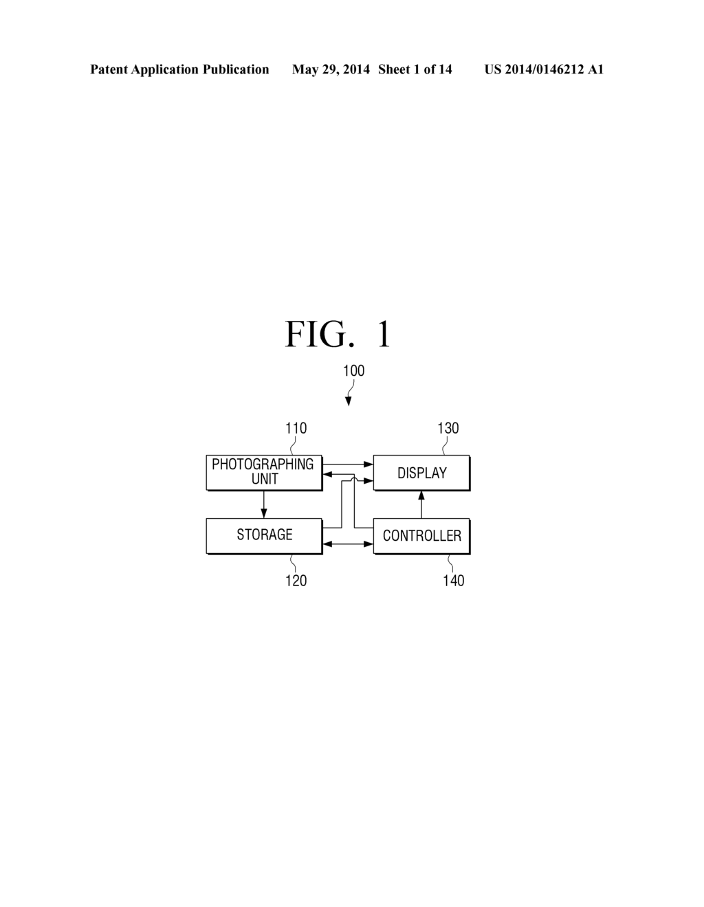 PHOTOGRAPHING DEVICE FOR DISPLAYING IMAGE AND METHODS THEREOF - diagram, schematic, and image 02