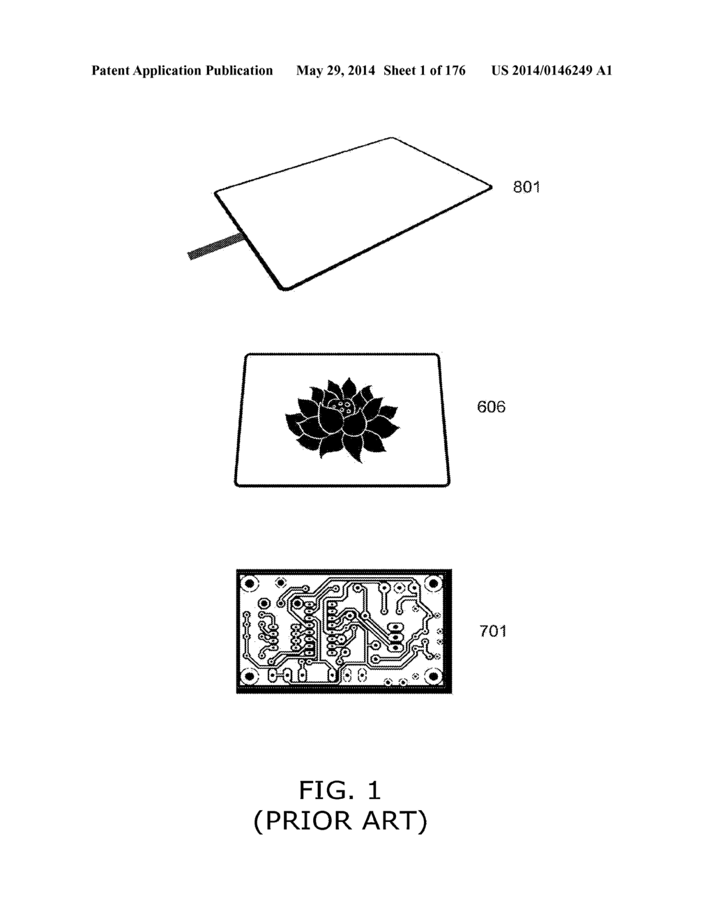 Light-based touch surface with curved borders and sloping bezel - diagram, schematic, and image 02