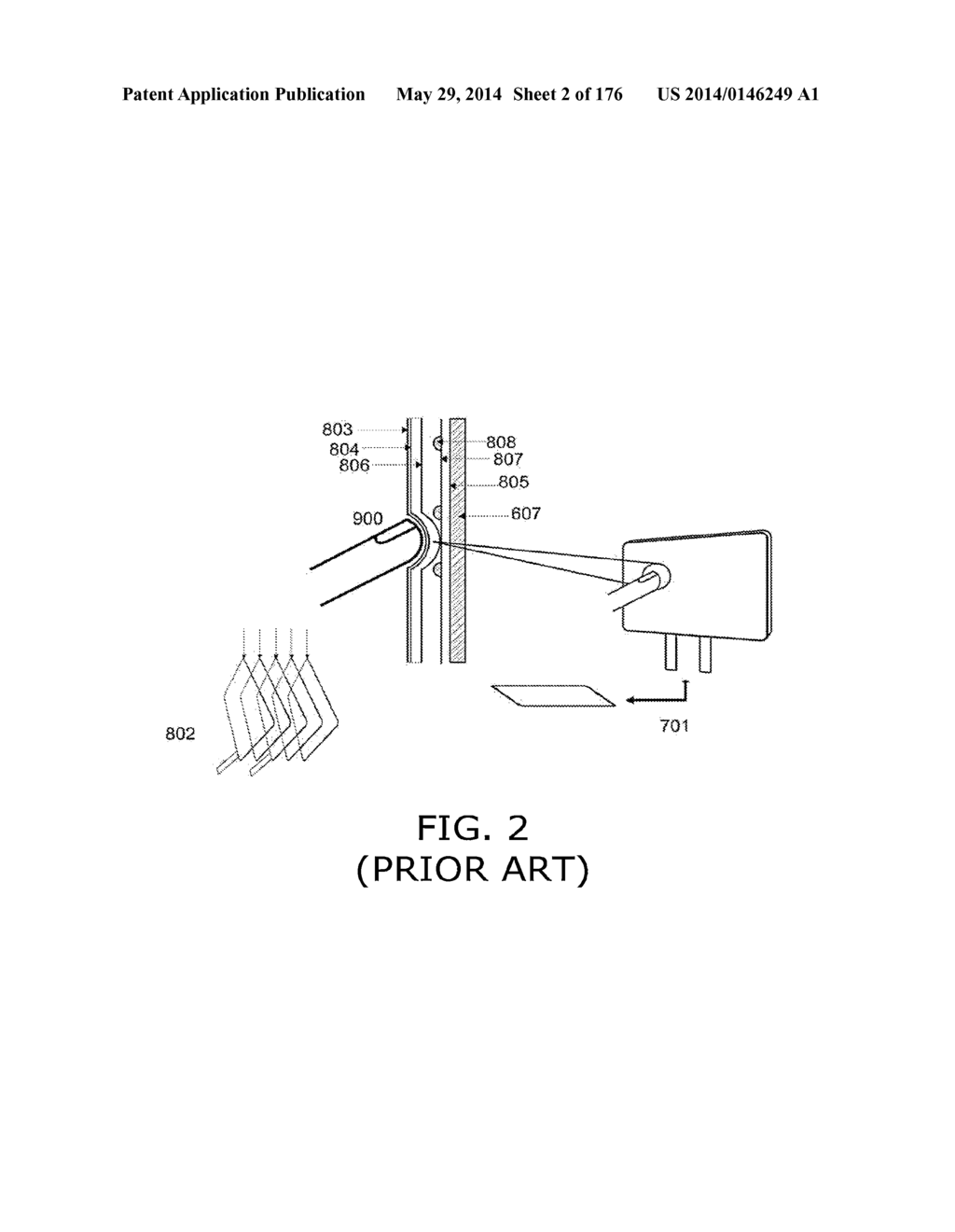 Light-based touch surface with curved borders and sloping bezel - diagram, schematic, and image 03