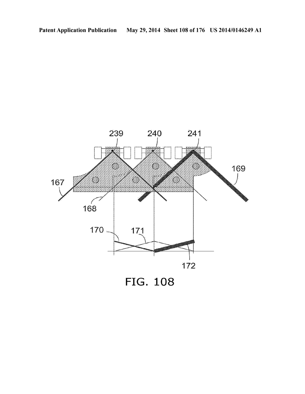 Light-based touch surface with curved borders and sloping bezel - diagram, schematic, and image 109