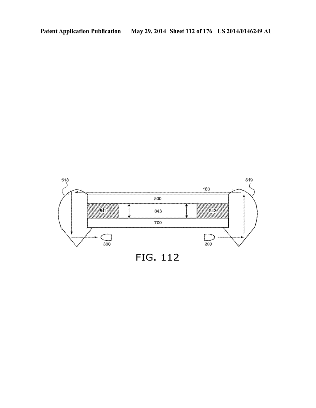 Light-based touch surface with curved borders and sloping bezel - diagram, schematic, and image 113