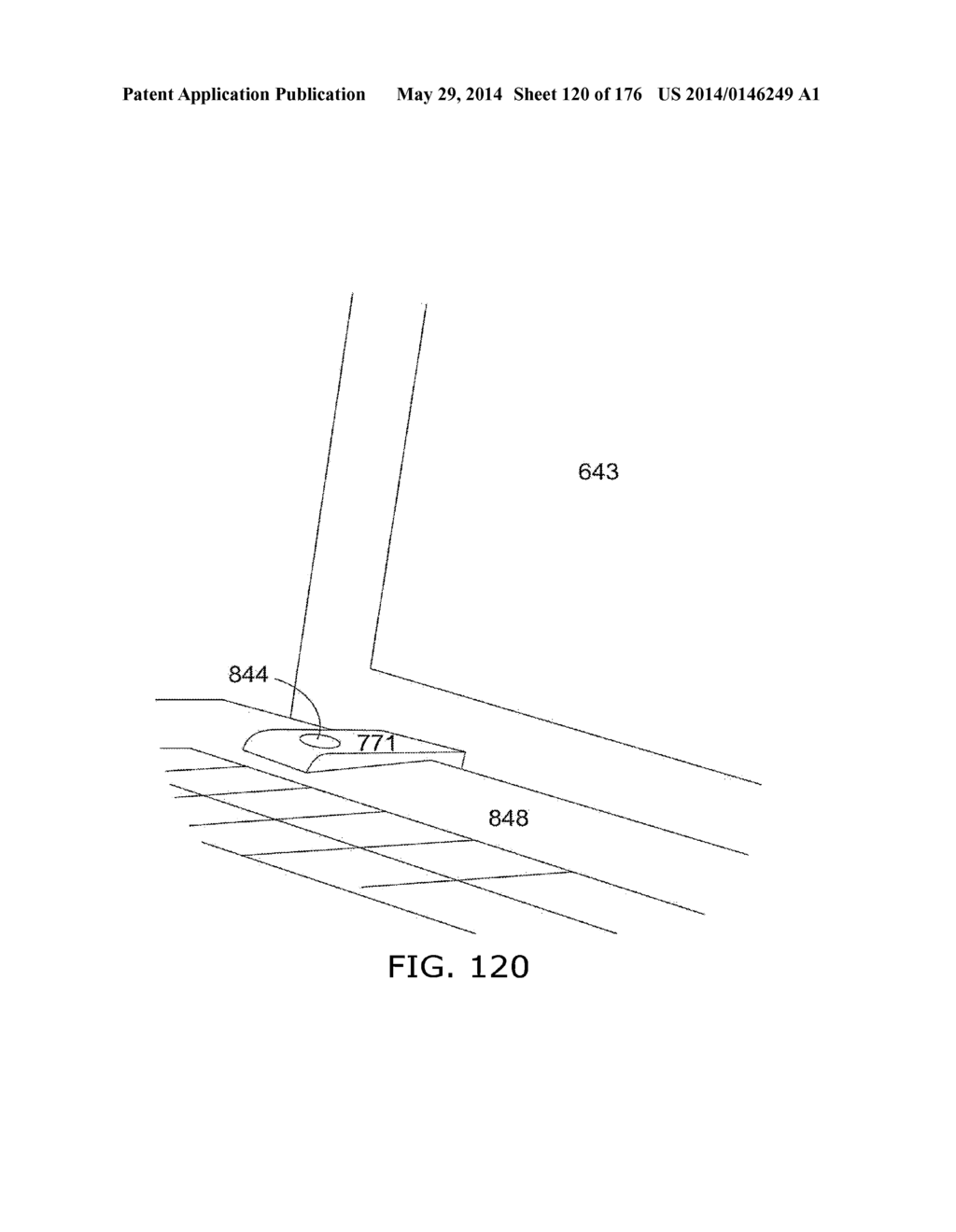 Light-based touch surface with curved borders and sloping bezel - diagram, schematic, and image 121