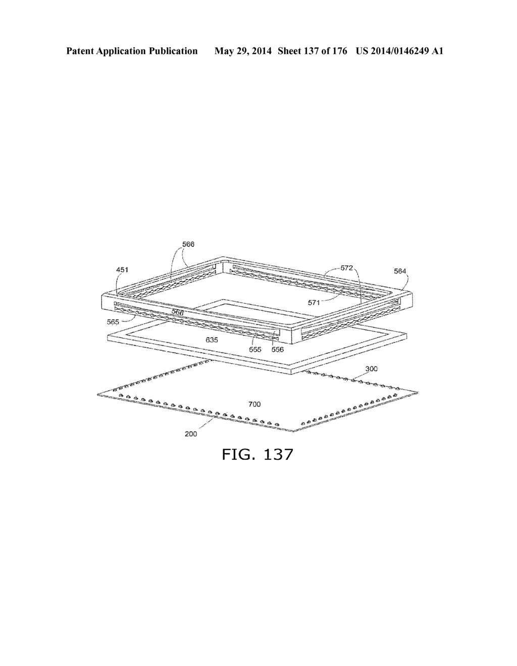 Light-based touch surface with curved borders and sloping bezel - diagram, schematic, and image 138