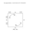 Light-based touch surface with curved borders and sloping bezel diagram and image