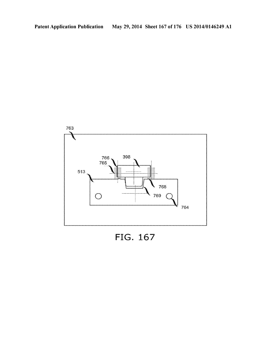 Light-based touch surface with curved borders and sloping bezel - diagram, schematic, and image 168