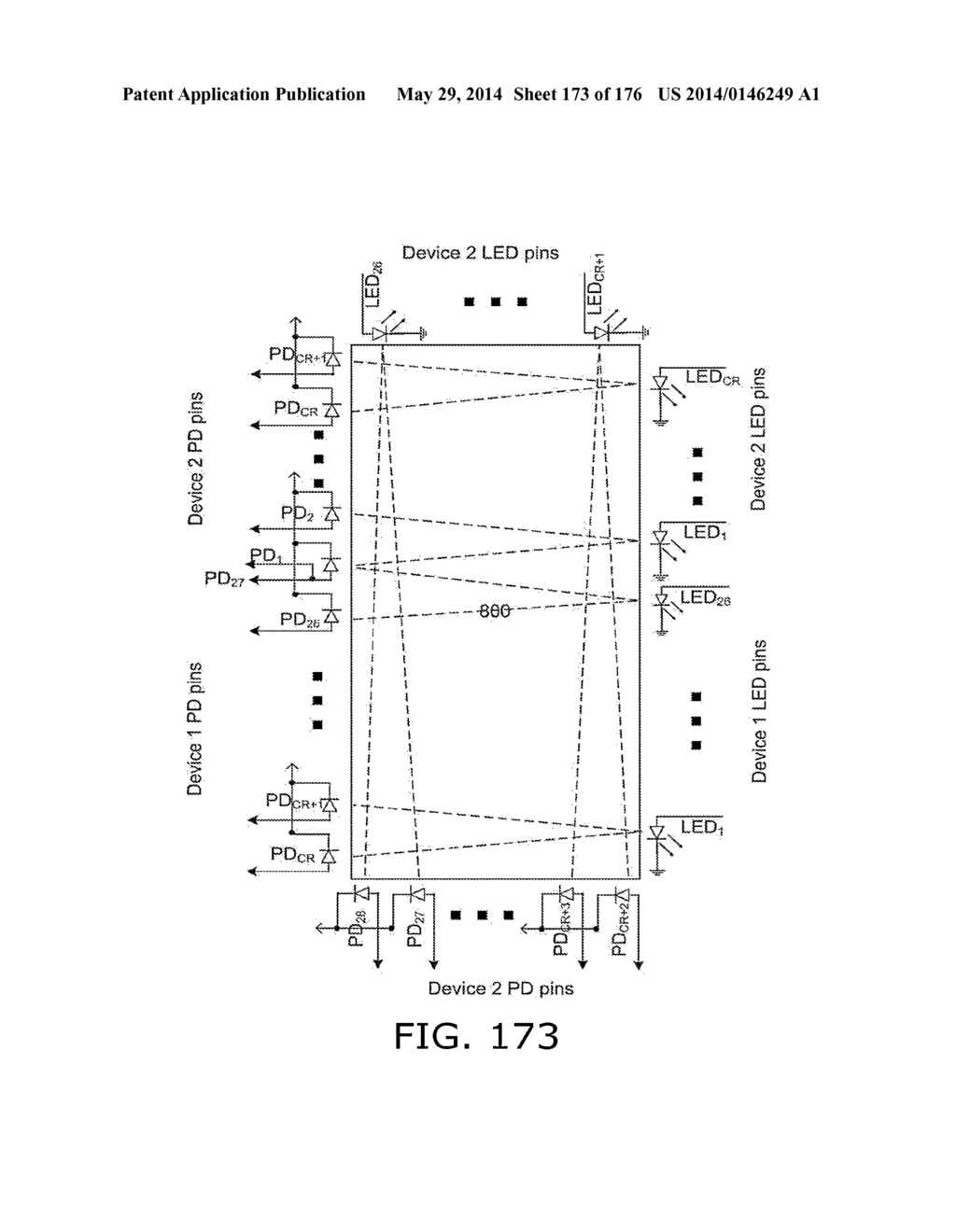 Light-based touch surface with curved borders and sloping bezel - diagram, schematic, and image 174