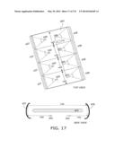 Light-based touch surface with curved borders and sloping bezel diagram and image