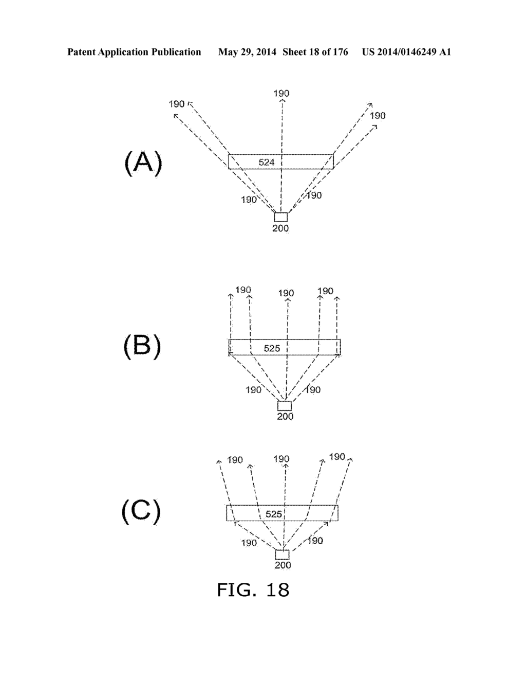 Light-based touch surface with curved borders and sloping bezel - diagram, schematic, and image 19