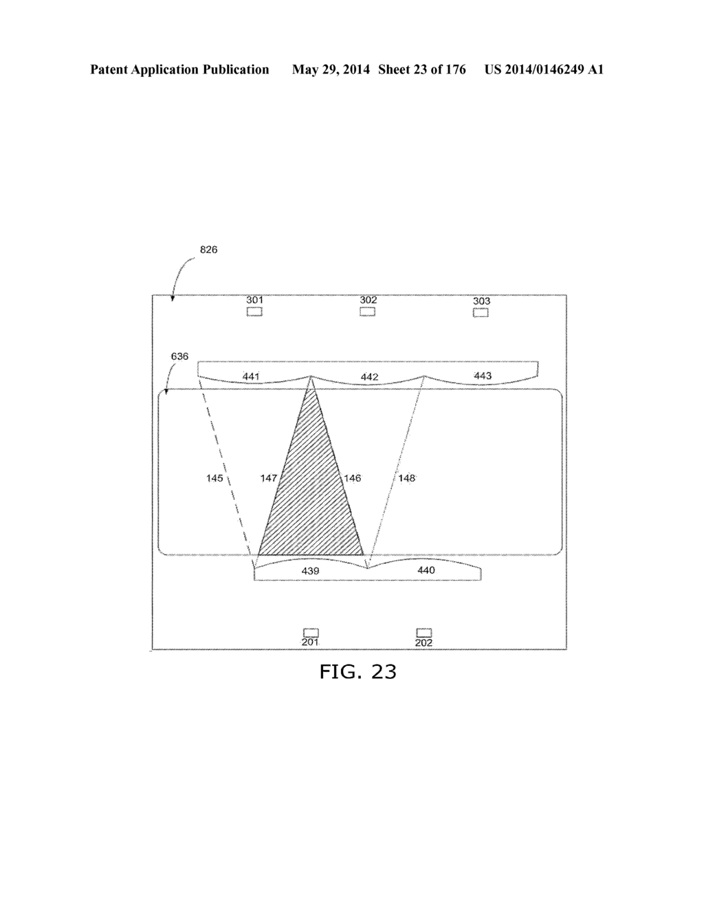 Light-based touch surface with curved borders and sloping bezel - diagram, schematic, and image 24