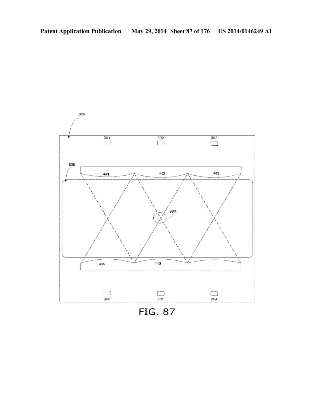 Light-based touch surface with curved borders and sloping bezel - diagram, schematic, and image 88