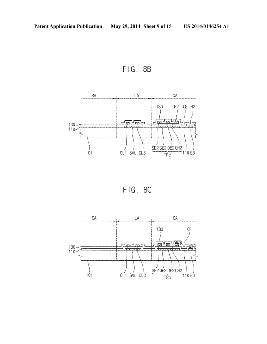 DISPLAY SUBSTRATE, METHOD OF MANUFACTURING THE SAME AND DISPLAY DEVICE     HAVING THE SAME - diagram, schematic, and image 10