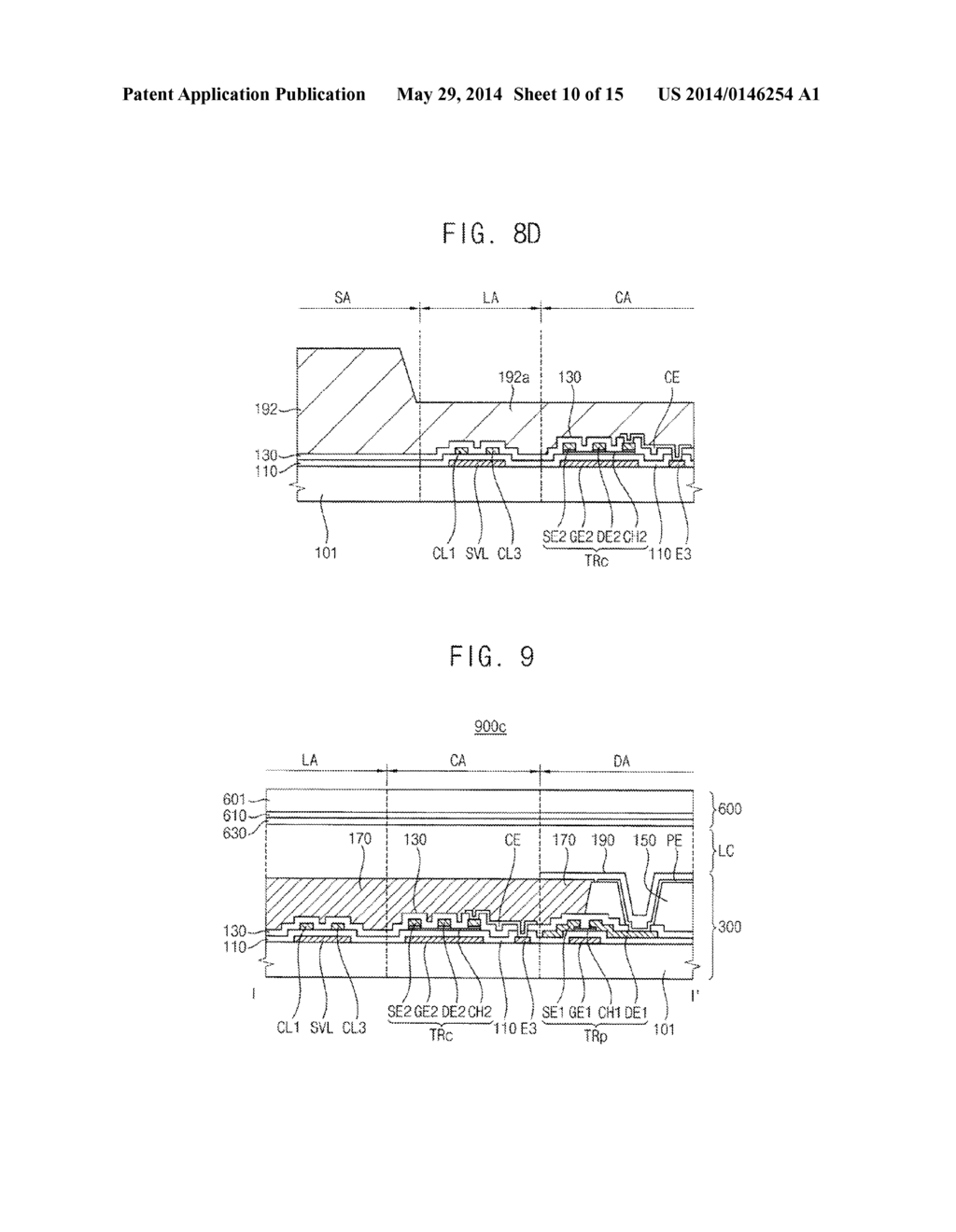 DISPLAY SUBSTRATE, METHOD OF MANUFACTURING THE SAME AND DISPLAY DEVICE     HAVING THE SAME - diagram, schematic, and image 11