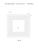 BALL GRID ARRAY AND LAND GRID ARRAY HAVING MODIFIED FOOTPRINT diagram and image