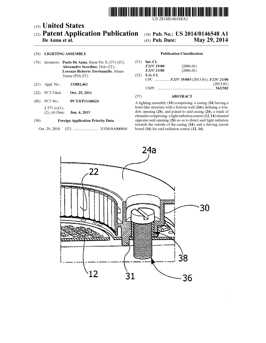 Lighting Assembly - diagram, schematic, and image 01