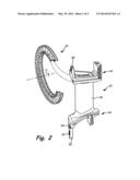 TURBINE VANE WITH MISTAKE REDUCTION FEATURE diagram and image