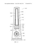 Air Movement Apparatus With Improved Air Blending diagram and image