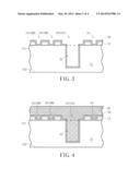 SEMICONDUCTOR DEVICE AND METHOD OF FABRICATING THROUGH SILICON VIA     STRUCTURE diagram and image