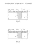 SEMICONDUCTOR DEVICE AND METHOD OF FABRICATING THROUGH SILICON VIA     STRUCTURE diagram and image