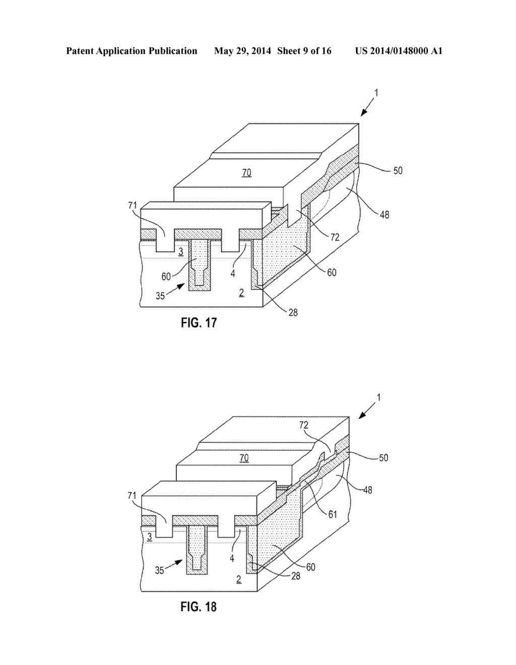 PROCESS FOR MANUFACTURING A POWER DEVICE WITH A TRENCH-GATE STRUCTURE AND     CORRESPONDING DEVICE - diagram, schematic, and image 10