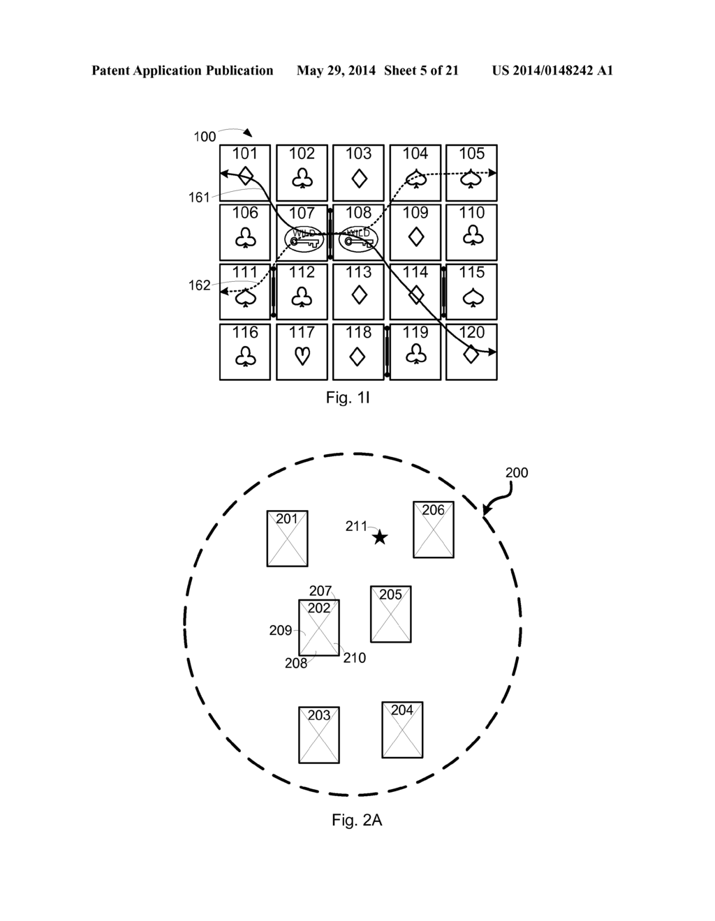 GAMING METHOD AND APPARATUS FOR FACILITATING A GAME INVOLVING SPECIALTY     FUNCTIONALITY - diagram, schematic, and image 06