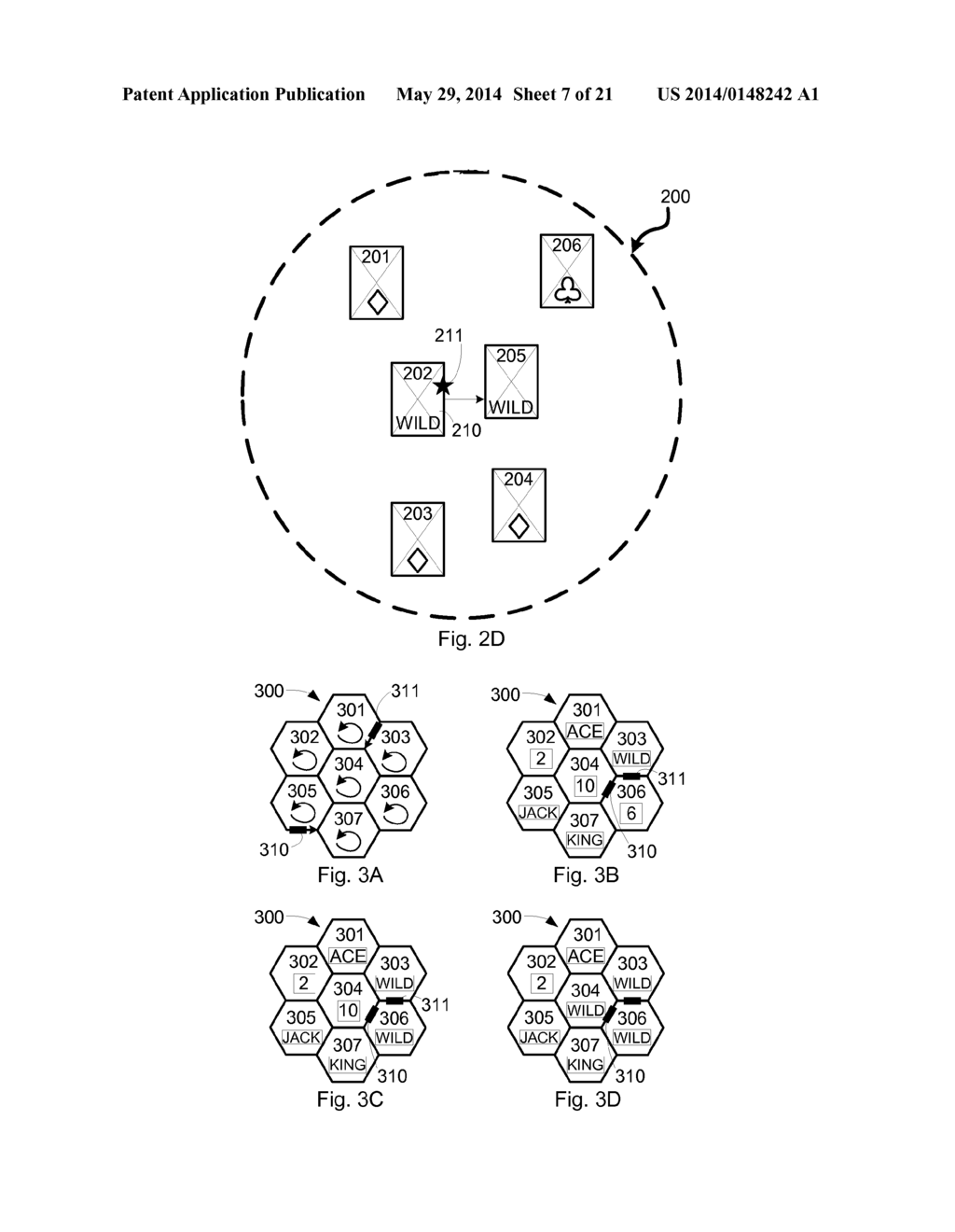 GAMING METHOD AND APPARATUS FOR FACILITATING A GAME INVOLVING SPECIALTY     FUNCTIONALITY - diagram, schematic, and image 08