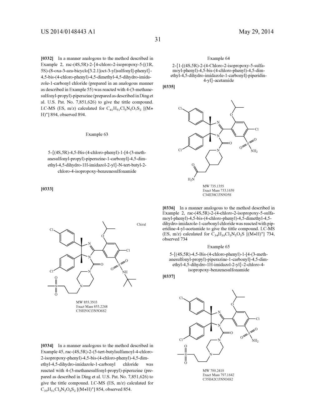 Novel Imidazolines as dual inhibitors of MDM2 and MDMX - diagram, schematic, and image 32