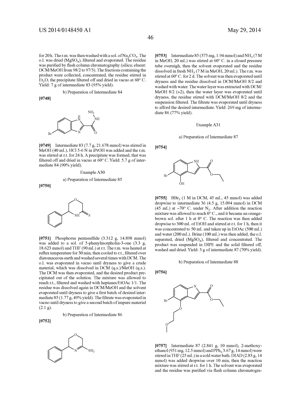 NOVEL SUBSTITUTED INDOLE DERIVATIVES AS GAMMA SECRETASE MODULATORS - diagram, schematic, and image 47