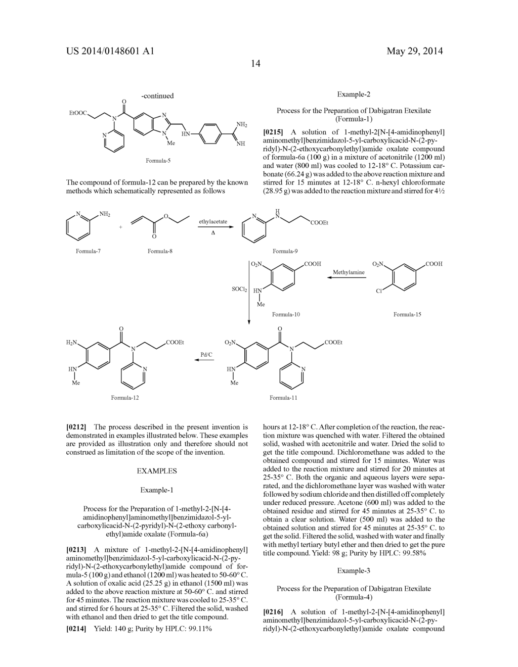 PROCESS FOR THE PREPARATION OF BENZIMIDAZOLE DERIVATIVES AND ITS SALTS - diagram, schematic, and image 19