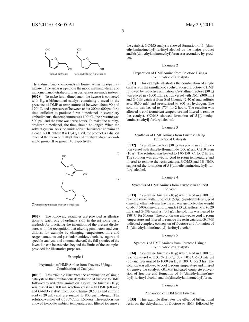 PREPARATION OF AMINOMETHYL FURANS AND ALKOXYMETHYL FURAN DERIVATIVES FROM     CARBOHYDRATES - diagram, schematic, and image 07