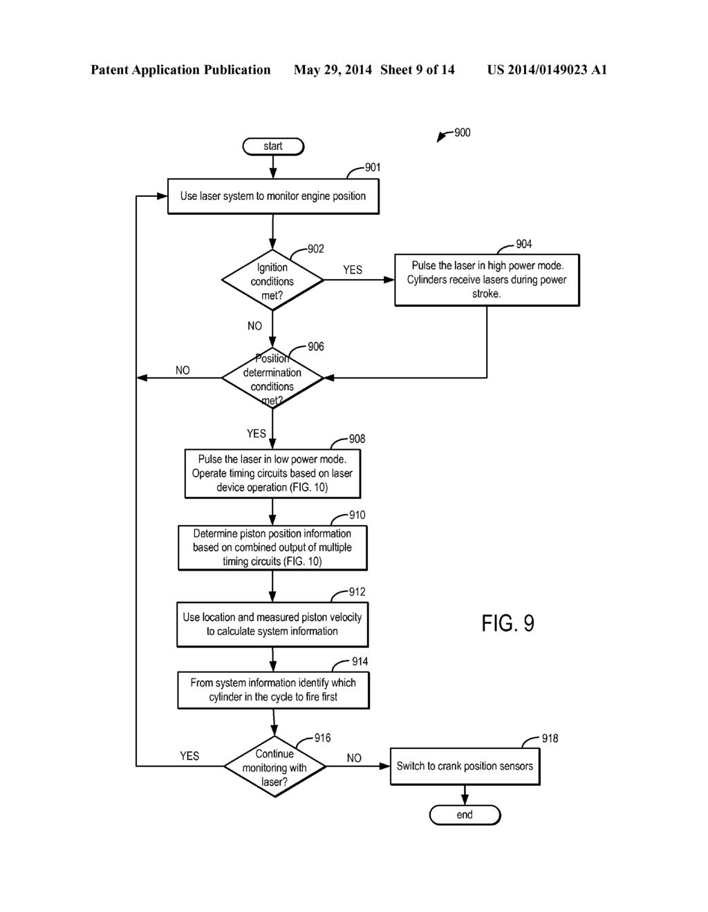 METHOD AND SYSTEM FOR ENGINE POSITION CONTROL - diagram, schematic, and image 10