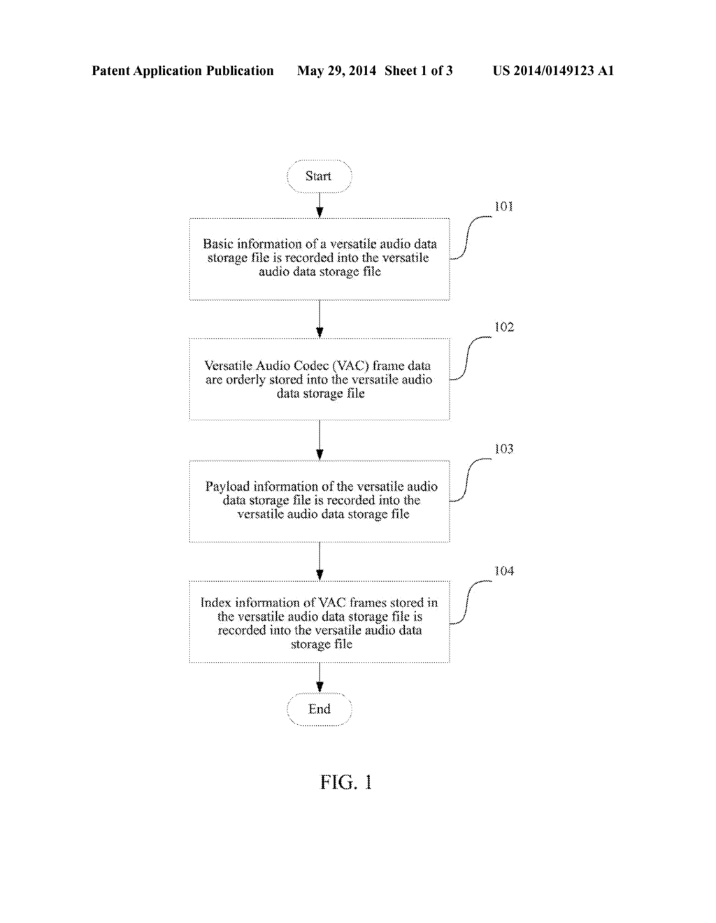 Method and Device for Storing Audio Data - diagram, schematic, and image 02