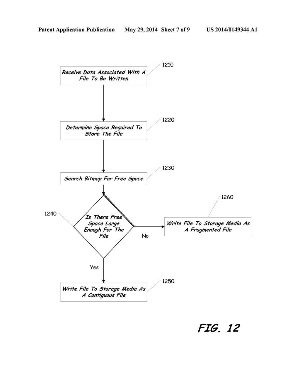 Contiguous File Allocation In An Extensible File System - diagram, schematic, and image 08