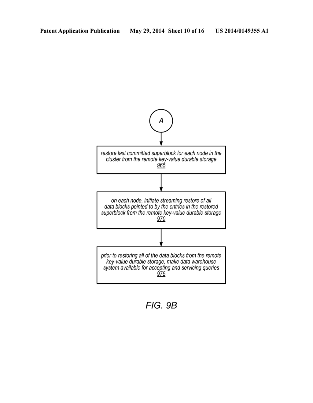 STREAMING RESTORE OF A DATABASE FROM A BACKUP SYSTEM - diagram, schematic, and image 11