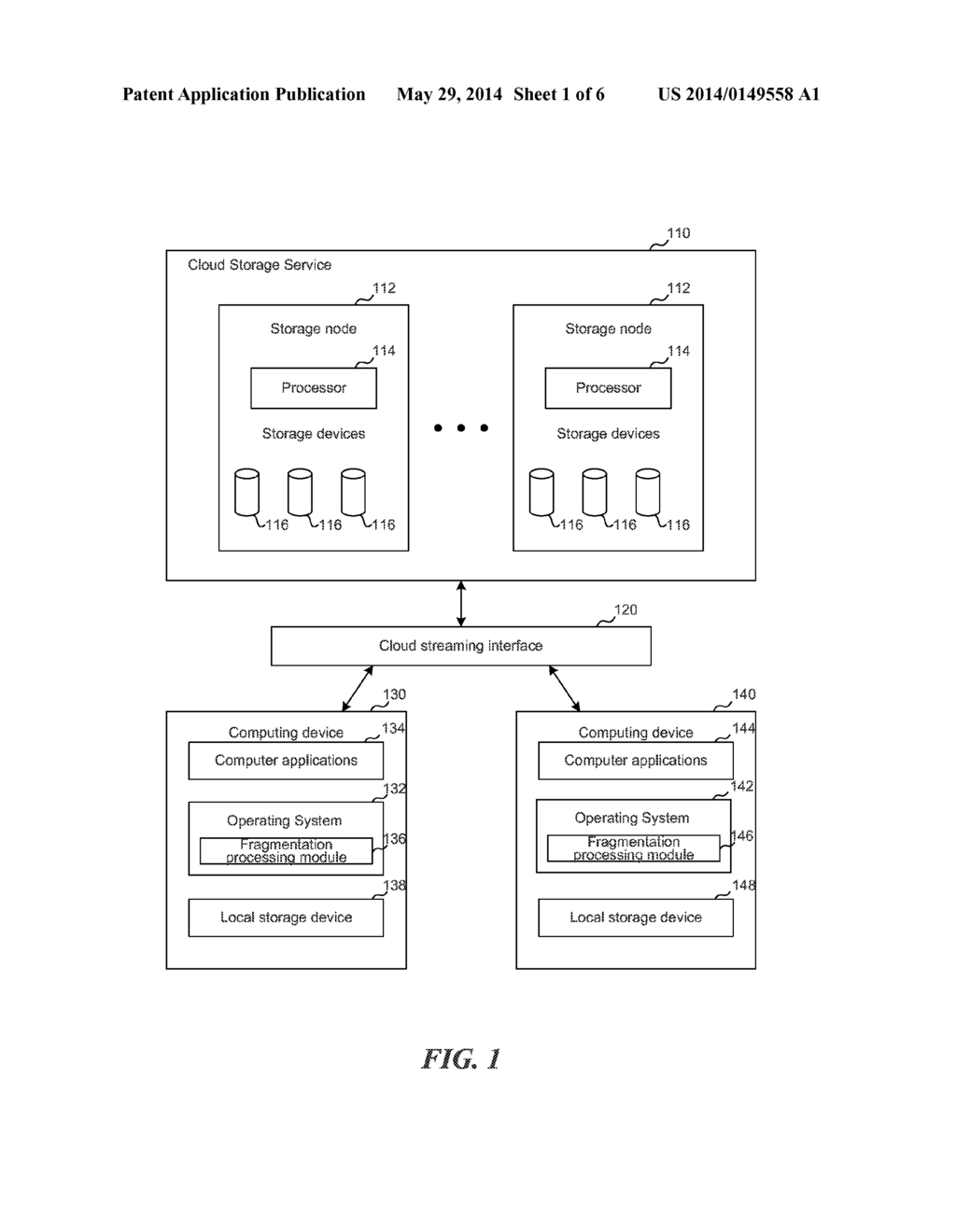 CLOUD BASED APPLICATION FRAGMENTATION - diagram, schematic, and image 02