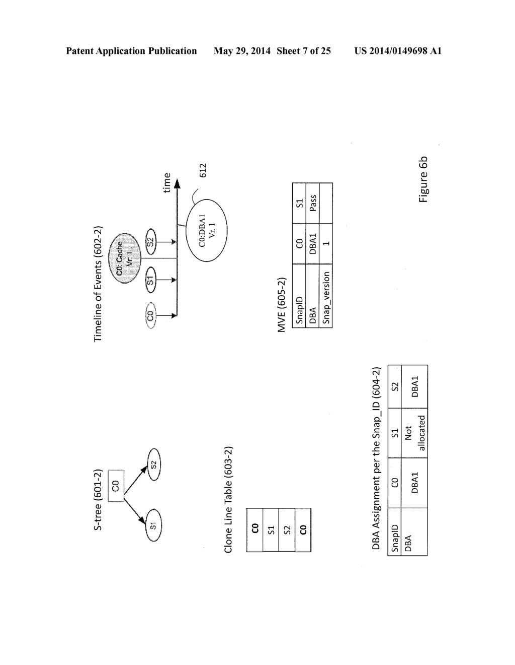 Storage System Capable of Managing a Plurality of Snapshot Families and     Method of Operating Thereof - diagram, schematic, and image 08