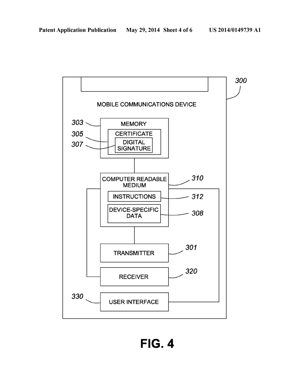 USE OF CERTIFICATE AUTHORITY TO CONTROL A DEVICE'S ACCESS TO SERVICES - diagram, schematic, and image 05