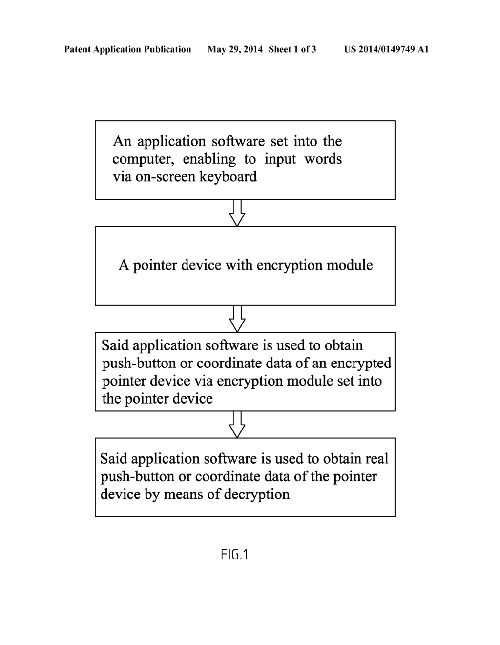 METHOD AND DEVICE FOR PREVENTING LOGGING OF COMPUTER ON-SCREEN KEYBOARD - diagram, schematic, and image 02