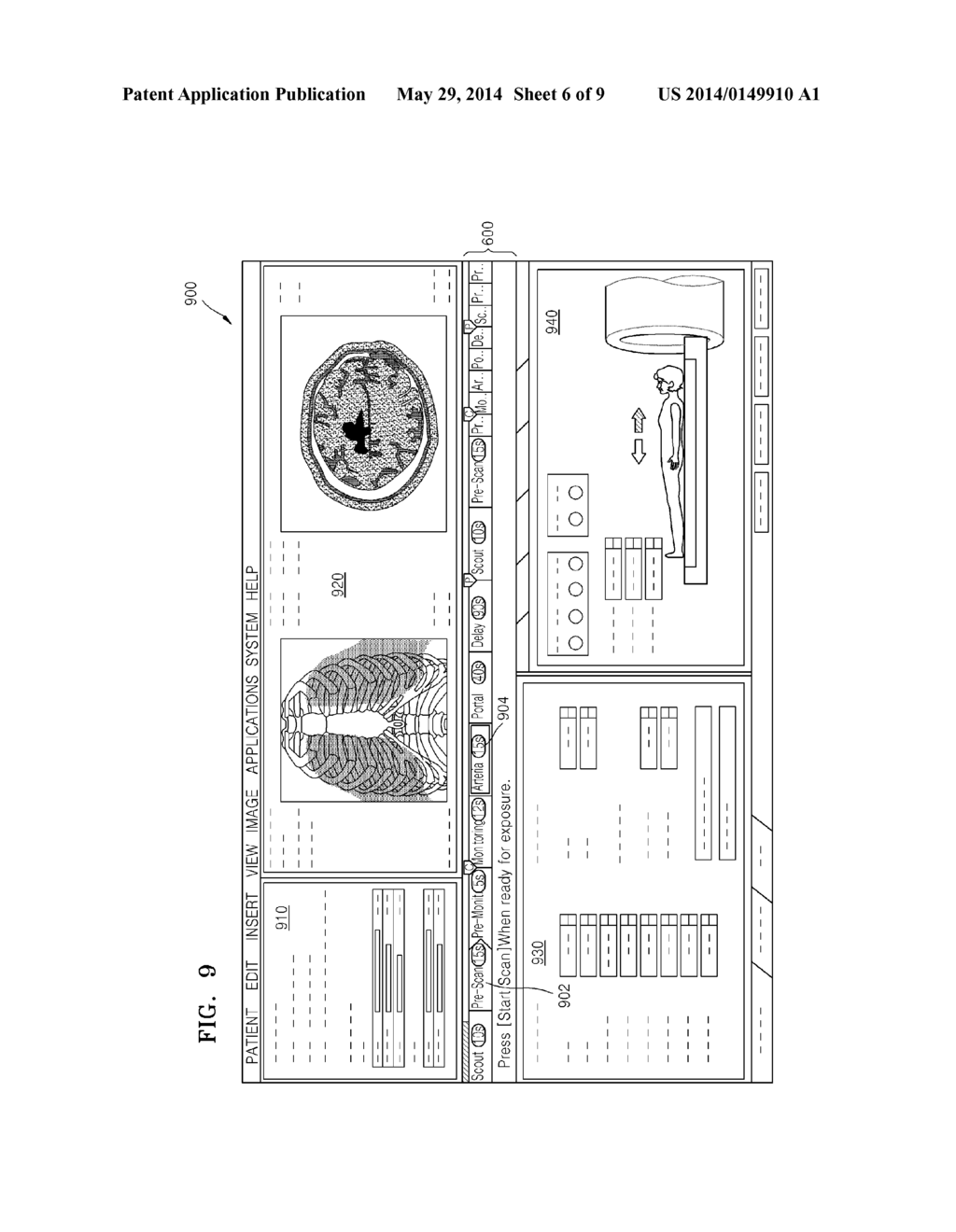 METHOD OF DISPLAYING MEDICAL IMAGE ACQUISITION INFORMATION AND MEDICAL     IMAGE DISPLAY APPARATUS - diagram, schematic, and image 07