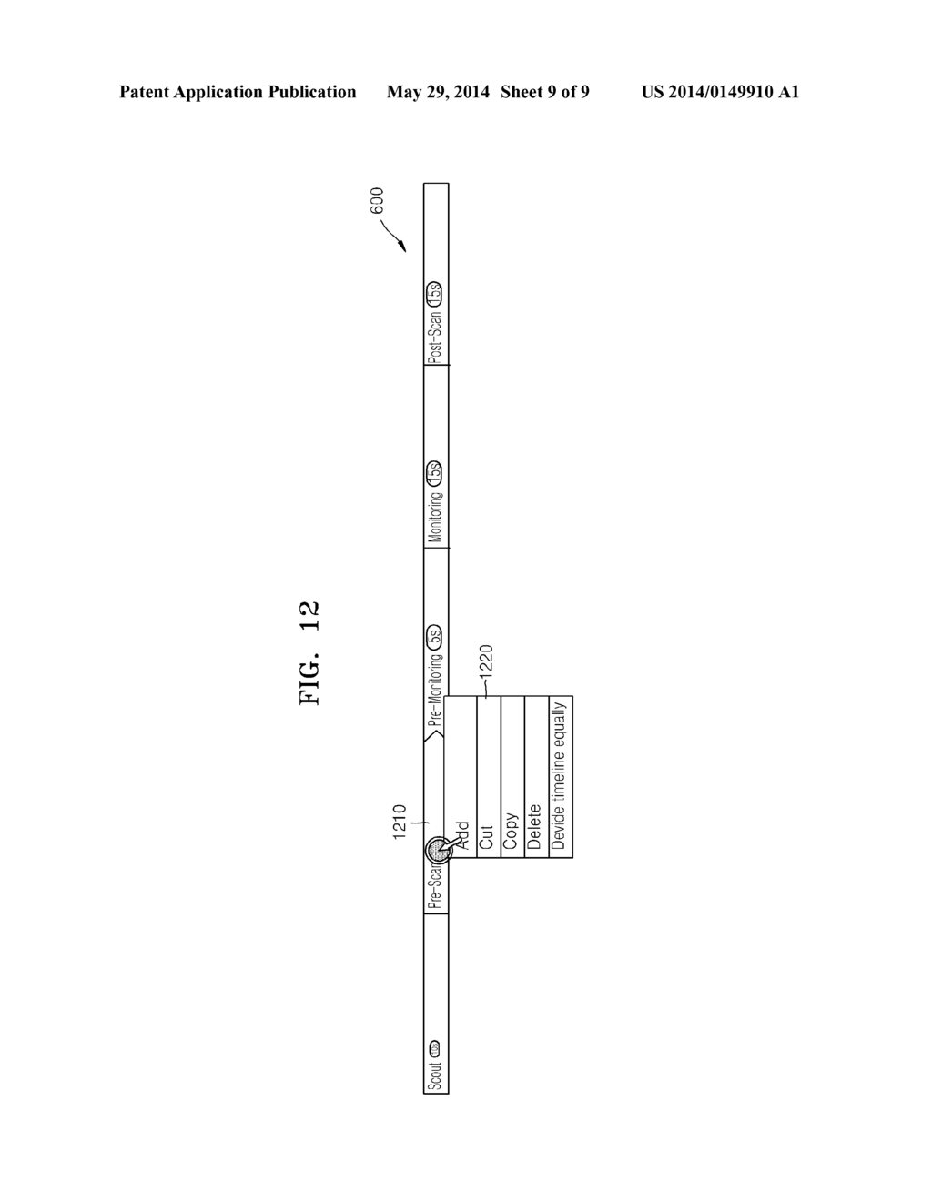 METHOD OF DISPLAYING MEDICAL IMAGE ACQUISITION INFORMATION AND MEDICAL     IMAGE DISPLAY APPARATUS - diagram, schematic, and image 10