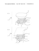 VARIABLY-TENSED COMPOSITE CUSHIONING MATERIAL AND METHOD FOR MAKING THE     SAME diagram and image