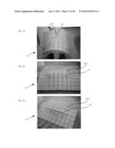 VARIABLY-TENSED COMPOSITE CUSHIONING MATERIAL AND METHOD FOR MAKING THE     SAME diagram and image