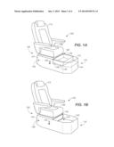 PEDICURE SPA WITH SELF-CLEANING RETRACTABLE BASIN diagram and image