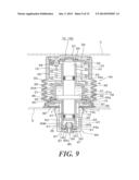 VEHICLE OPENING/CLOSING MEMBER DAMPER APPARATUS AND VEHICLE     OPENING/CLOSING MEMBER STOPPER APPARATUS diagram and image