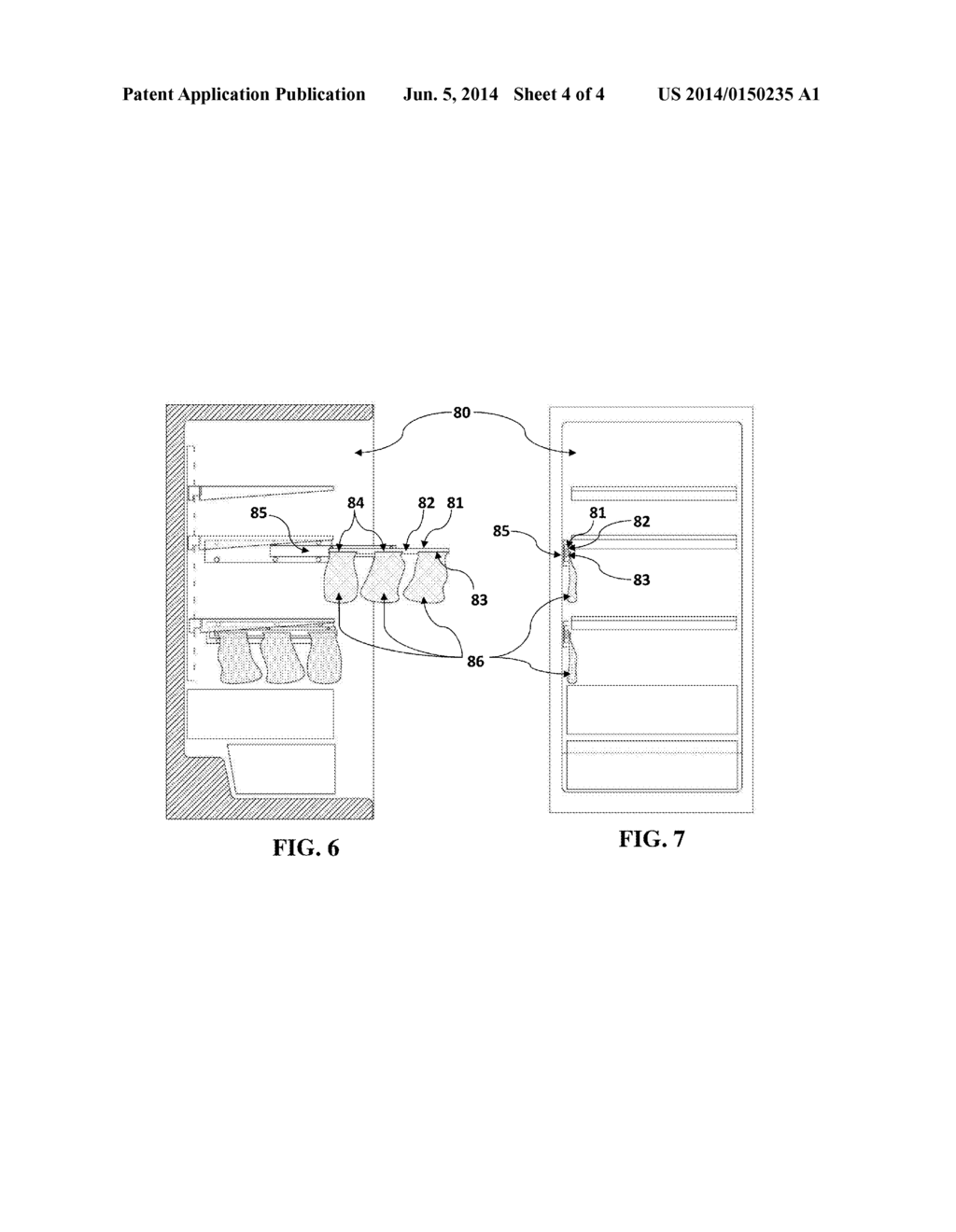 REFRIGERATOR OR FREEZER BIN ORGANIZATION SYSTEM - diagram, schematic, and image 05