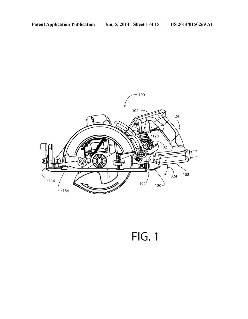 Power Tool Including an Accessory - diagram, schematic, and image 02