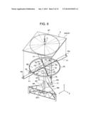 SOLAR LIGHT COLLECTING MIRROR AND SOLAR THERMAL POWER GENERATION SYSTEM     HAVING SOLAR LIGHT COLLECTING MIRROR diagram and image